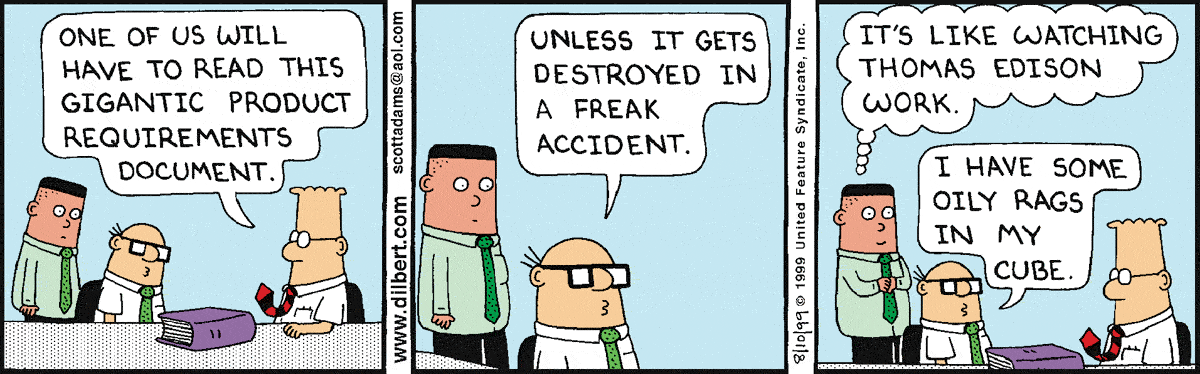 Dilbert Cartoon